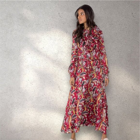 & Other Stories Floral Print Maxi Dress - Picture 1 of 11